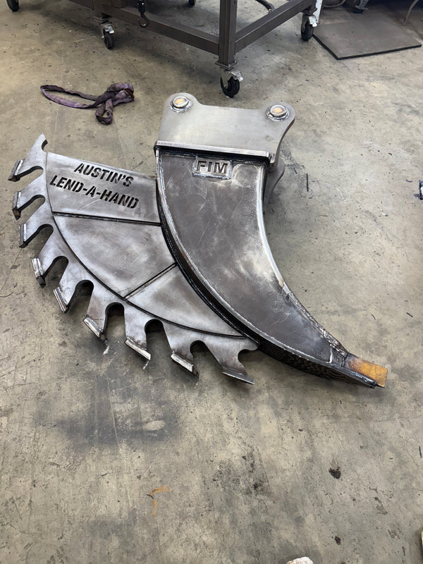 15-25 Ton Excavator Stump Splitter